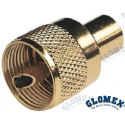 CONNECTEUR PL259 MALE OR...