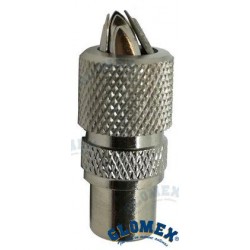 CONNECTEUR MALE POUR TV-IEC...