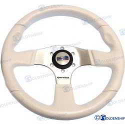 VOLANT ATLANTIC 330 MM BLANC
