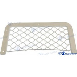 FILET ELASTIQUE RECTANG. BLANC