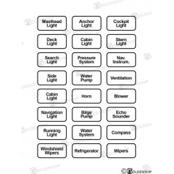 ETIQUETTE DE TABLEAU BLANCHE