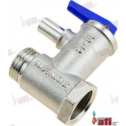 VALVE SECURITE BLEU 1/2...