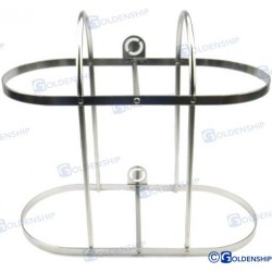 PORTE DEFENSE INOX 2 X 30CM