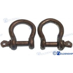 MANILLE GALV. LYRE   6 MM. (2)