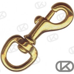 MOUSQUETON BRONZE 80MM (10)