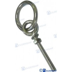 BOULON A 栗L M8X100MM + ANNEAU