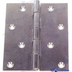 CHARNIERE INOX. 100X60