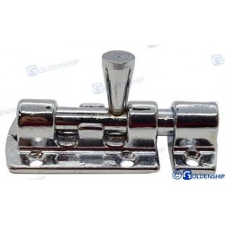 TARGETTE LAITON CHROME 60MM