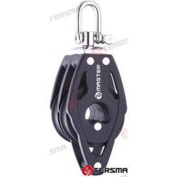 POULIE DOUBLE TOURNANTE 40MM