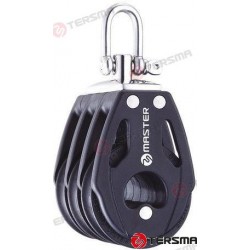 POULIE TRIPLE TOURNANTE 40MM