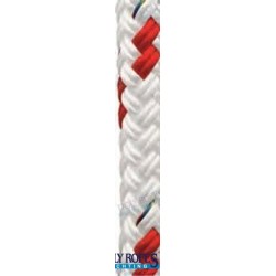 POLY-BRAID-16 6MM ROUGE (185M)