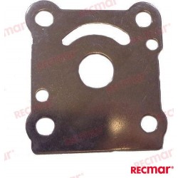 PLAQUE DE POMPE A EAU