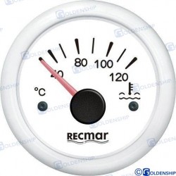 THERMOMETRE D'EAU BLANC 40/120