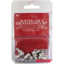 KIT 4 GRAISSEURS COUDES 90 M6