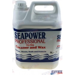 SEAPOWER CLEANER & WAX 5 LT