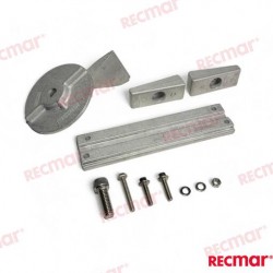 KIT D'ANODE MERCURY 40-60 (ZN)