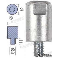 ANODE YANMAR ﾘ 20 8X1,25
