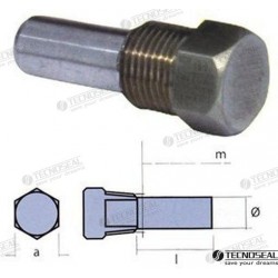 ANODE BARREAU ZF D12MM