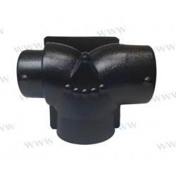CONEXIﾓN "T" D125 2 SALIDAS...