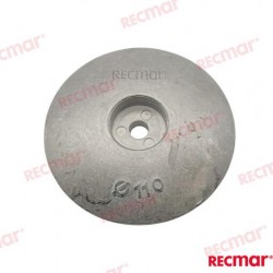 ANODE ROSACE ﾘ 110 MM (AL)