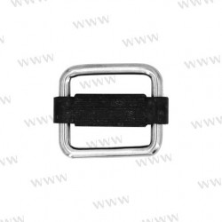 BOUCLE INOX-NYLON 25MM